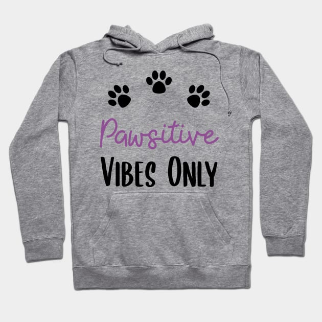 Pawsitive Vibes Only Hoodie by Adopt Me Meow